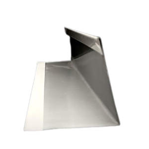 Ángulos exterior pp blanco 04mm(50x50mm, largo 3 ml)